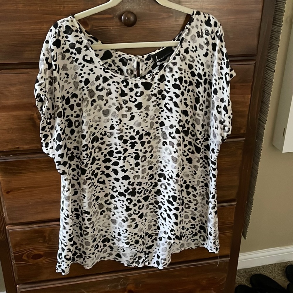 Animal Print Blouse